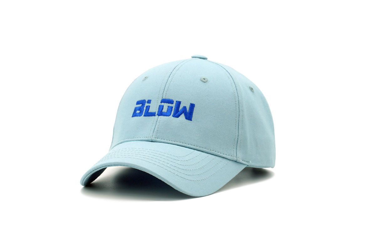 BLUE LOGO BALL CAP­_SKYBLUE